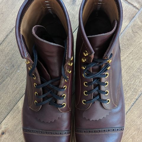 View photo of Iron Boots 5515 in Degermann Calf Red-Brown