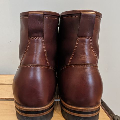 View photo of Iron Boots 5515 in Degermann Calf Red-Brown