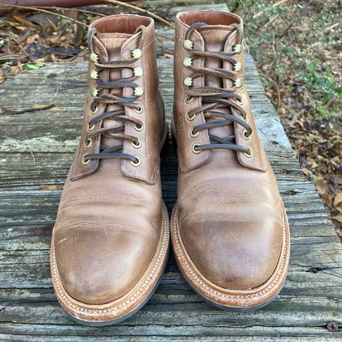 Search result thumbnail of Grant Stone Diesel Boot in Horween Natural Chromexcel