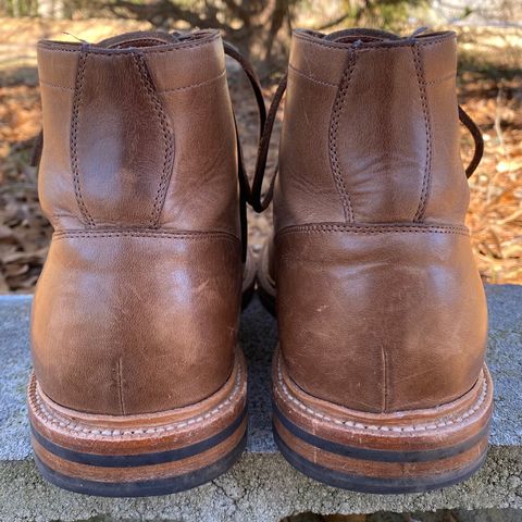 View photo of Grant Stone Diesel Boot in Horween Natural Chromexcel