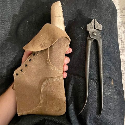 Aitta Handmade Boondockers in Horween Natural Chromexcel Roughout