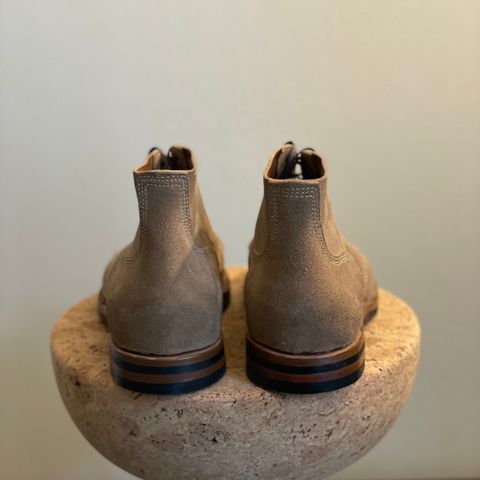 Aitta Handmade Boondockers in Horween Natural Chromexcel Roughout