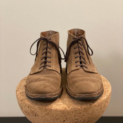 Aitta Handmade Boondockers in Horween Natural Chromexcel Roughout
