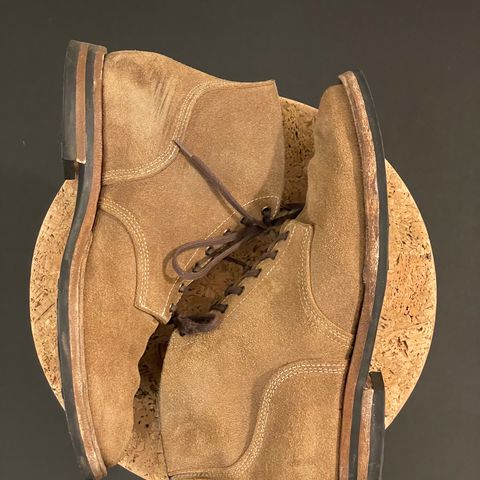 Aitta Handmade Boondockers in Horween Natural Chromexcel Roughout