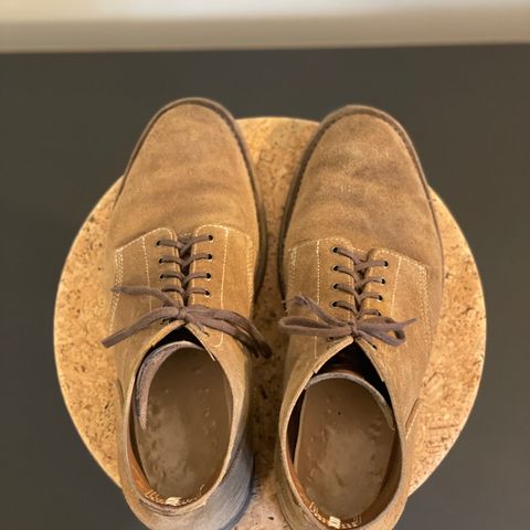 Aitta Handmade Boondockers in Horween Natural Chromexcel Roughout