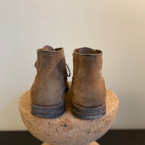 Aitta Handmade Boondockers in Horween Natural Chromexcel Roughout