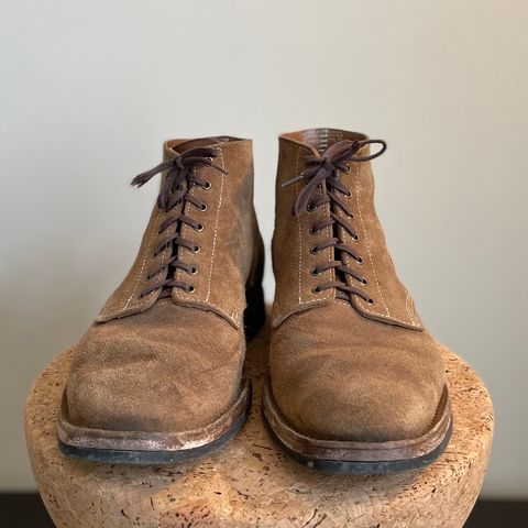 Aitta Handmade Boondockers in Horween Natural Chromexcel Roughout