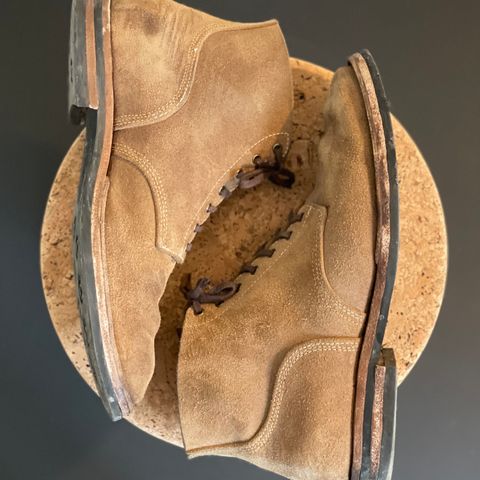 Aitta Handmade Boondockers in Horween Natural Chromexcel Roughout
