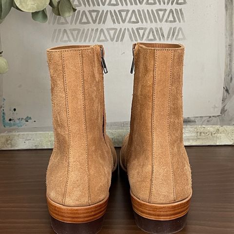 Briselblack The Stride Side Zip Boots in Badalassi Carlo Cognac Minerva