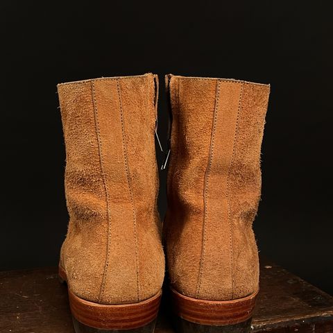 Briselblack The Stride Side Zip Boots in Badalassi Carlo Cognac Minerva