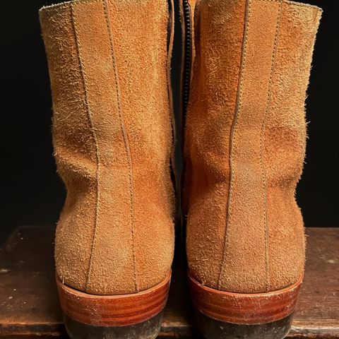 Briselblack The Stride Side Zip Boots in Badalassi Carlo Cognac Minerva
