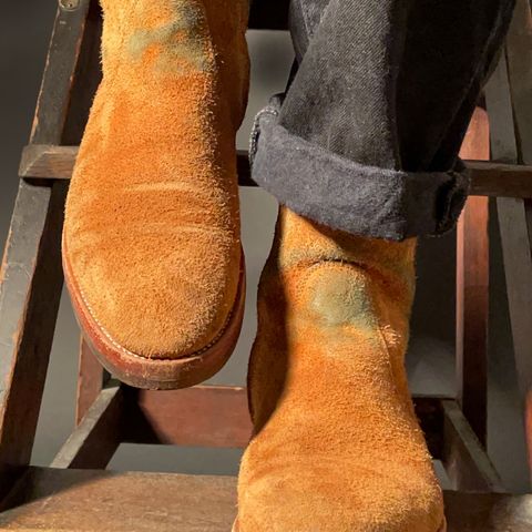 Briselblack The Stride Side Zip Boots in Badalassi Carlo Cognac Minerva