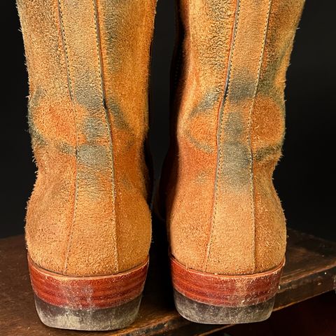 Briselblack The Stride Side Zip Boots in Badalassi Carlo Cognac Minerva