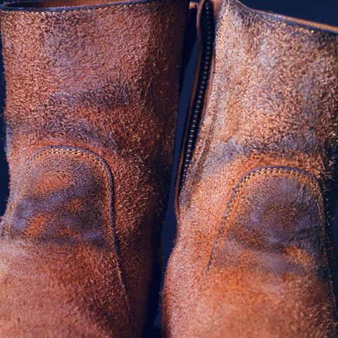 Briselblack The Stride Side Zip Boots in Badalassi Carlo Cognac Minerva