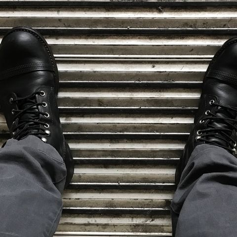 Red Wing Iron Ranger in S.B. Foot Black Harness