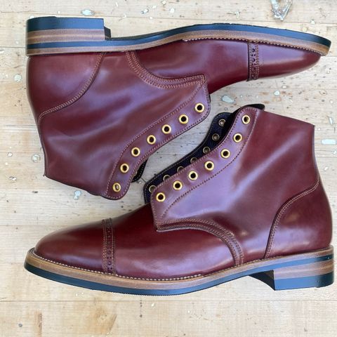 Iron Boots Devil Dog in Maryam Ruggine Shell Cordovan