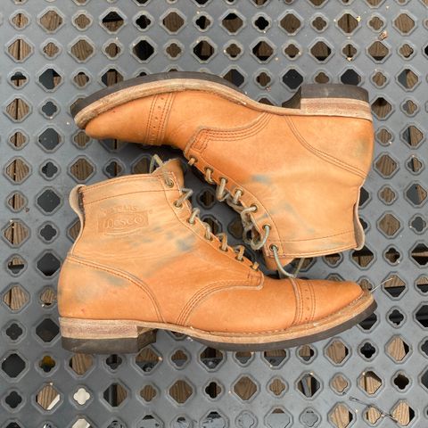 View photo of Wesco Hendrik in Horween Natural Essex