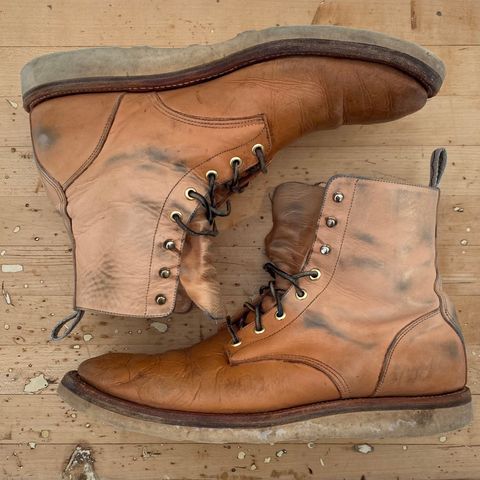 Search result thumbnail of Unmarked DB Hunter in Oiled Natural Veg Tan