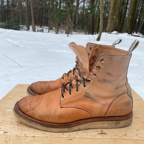 Unmarked DB Hunter in Oiled Natural Veg Tan
