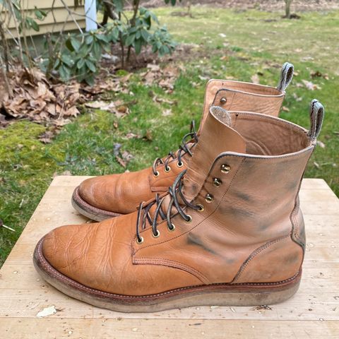 Unmarked DB Hunter in Oiled Natural Veg Tan