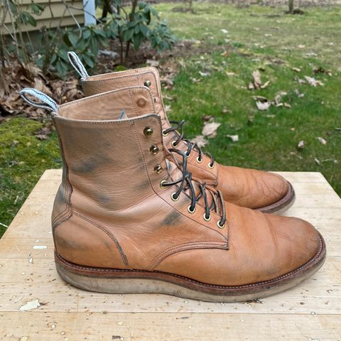 Unmarked DB Hunter in Oiled Natural Veg Tan