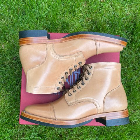 Tahura Captoelari in Shinki Natural Shell Cordovan