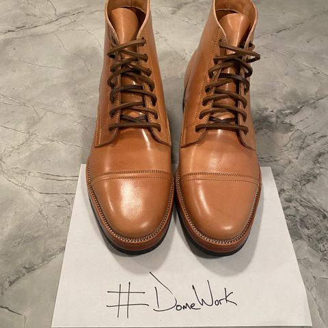 Tahura Captoelari in Shinki Natural Shell Cordovan