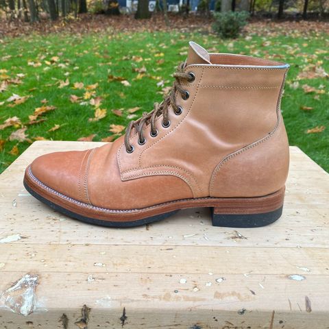 Tahura Captoelari in Shinki Natural Shell Cordovan