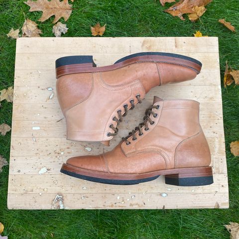 Tahura Captoelari in Shinki Natural Shell Cordovan