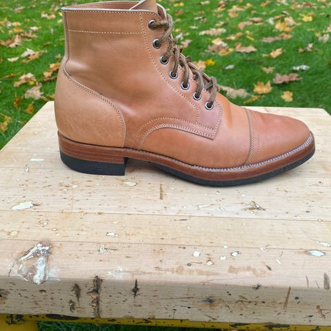 Tahura Captoelari in Shinki Natural Shell Cordovan