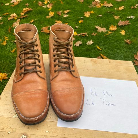 Tahura Captoelari in Shinki Natural Shell Cordovan