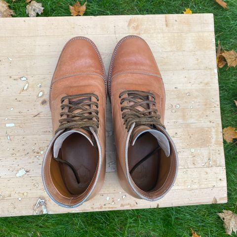 Tahura Captoelari in Shinki Natural Shell Cordovan