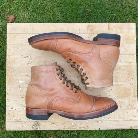 Tahura Captoelari in Shinki Natural Shell Cordovan