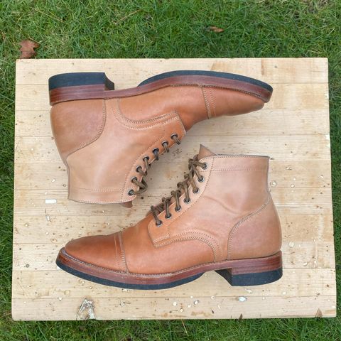 Tahura Captoelari in Shinki Natural Shell Cordovan