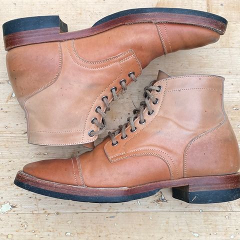Tahura Captoelari in Shinki Natural Shell Cordovan