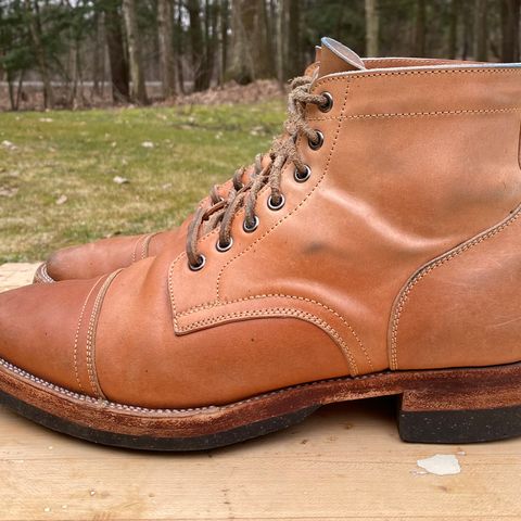 View photo of Tahura Captoelari in Shinki Natural Shell Cordovan