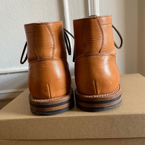 View photo of Grant Stone Diesel Boot in Horween English Tan Essex