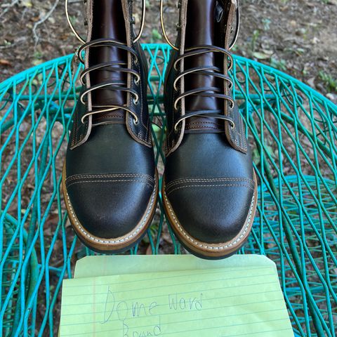 View photo of Truman Service Boot in Horween Java Waxed Flesh