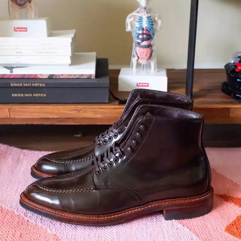 Alden Tanker Boot in Horween Cigar Shell Cordovan