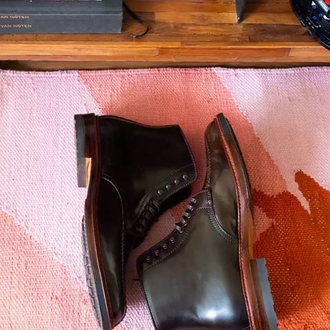 Alden Tanker Boot in Horween Cigar Shell Cordovan