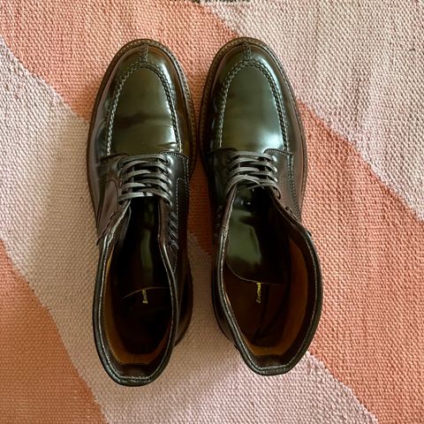 Alden Tanker Boot in Horween Cigar Shell Cordovan