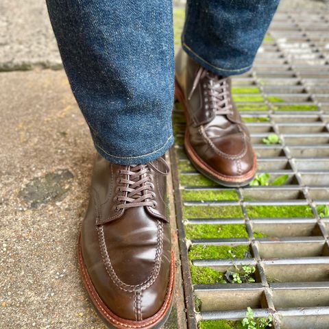 Alden Tanker Boot in Horween Cigar Shell Cordovan