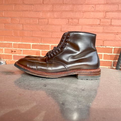 Alden Tanker Boot in Horween Cigar Shell Cordovan
