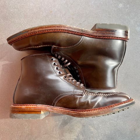 Alden Tanker Boot in Horween Cigar Shell Cordovan