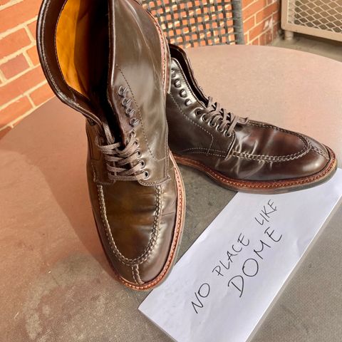 Alden Tanker Boot in Horween Cigar Shell Cordovan