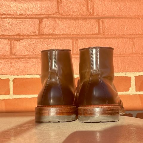 Alden Tanker Boot in Horween Cigar Shell Cordovan