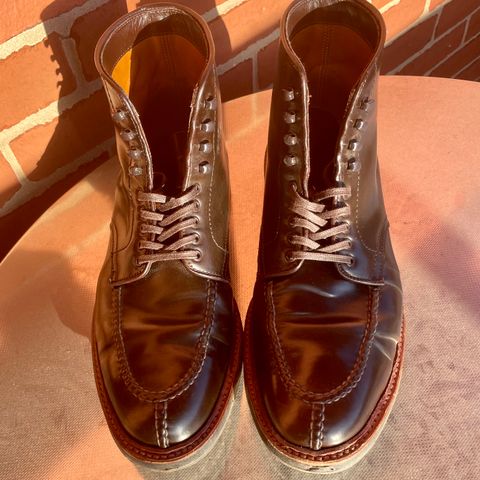 Alden Tanker Boot in Horween Cigar Shell Cordovan