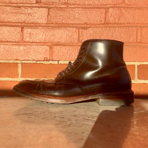 Alden Tanker Boot in Horween Cigar Shell Cordovan