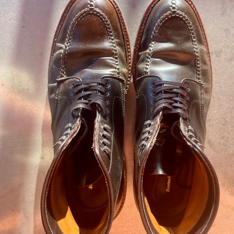 Alden Tanker Boot in Horween Cigar Shell Cordovan