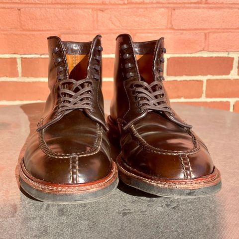 Alden Tanker Boot in Horween Cigar Shell Cordovan